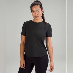 Lululemon High Neck Run and Train Tee